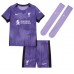 Camisa de time de futebol Liverpool Darwin Nunez #9 Replicas 3º Equipamento Infantil 2023-24 Manga Curta (+ Calças curtas)